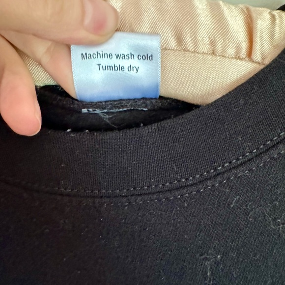 WPG AF Crewneck Black Sweatshirt - Picture 7 of 7